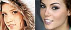  Michelle Salas y la reina de belleza mexicana Laura Elizondo, juntas en la pasarela