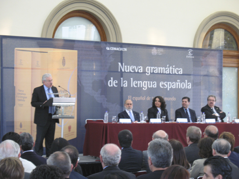  Presentaron en México la “Nueva Gramática de la Lengua Española”
