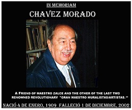  Recordando al artista guanajuatense José Chávez Morado, llamado también “El último muralista”, en ocasión de su 103 aniversario