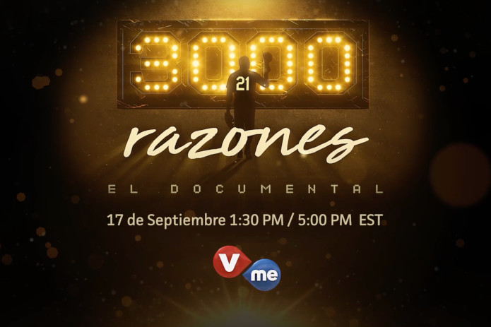 VME TV COMIENZA EL MES DE LA HERENCIA HISPANA CON EL DOCUMENTAL DE ROBERTO CLEMENTE: “3000 RAZONES”
